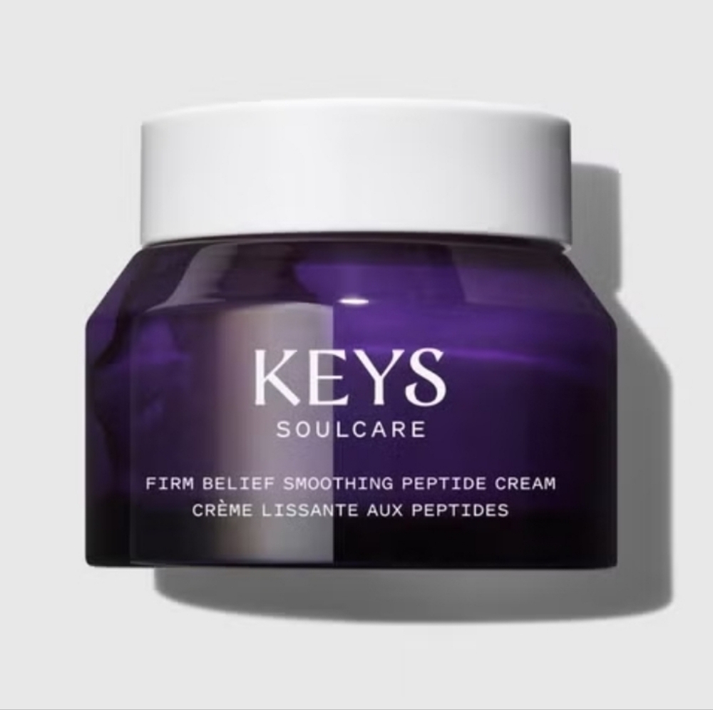 Purple and White Moisturizing Cream